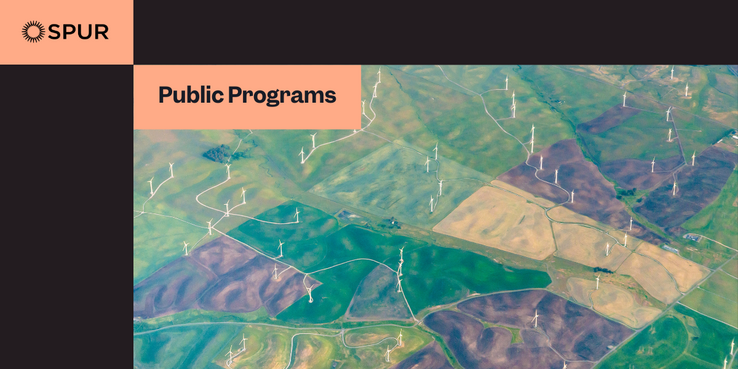 Aerial image of the Shiloh Wind Power Plant in Solano County.