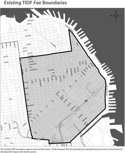 Existing TIDF Fee Boundaries