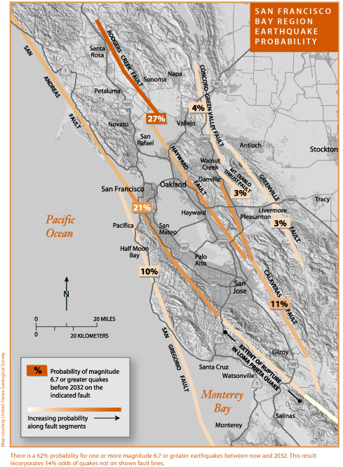San Francisco Bay Region Earthquake Probability