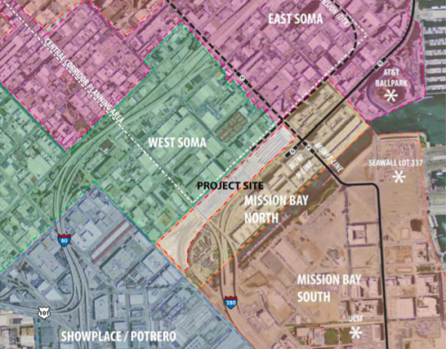 Railyards Site Context