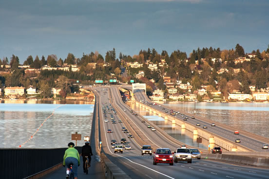 Floating bridge