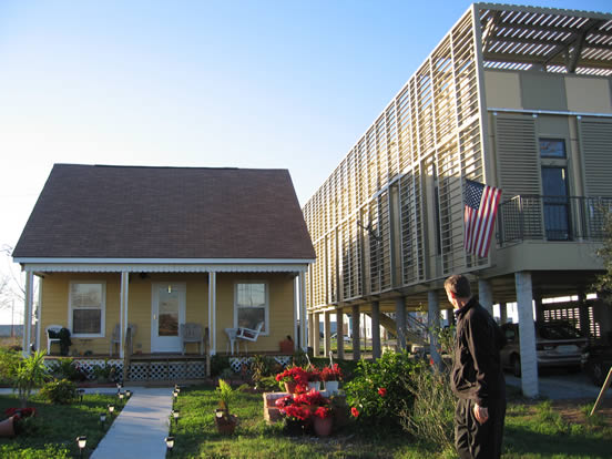 house on stilts