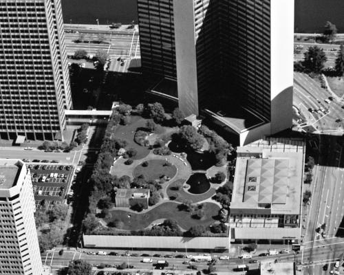 Urban Field Notes: Five Painterly Vistas From Kaiser Center Roof Garden