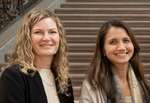 Maureen Robinson and Amanda Sobrepeña