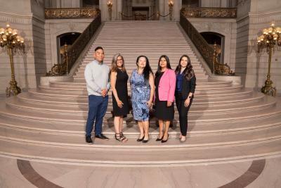 Group photo of Equity and Community Response honorees