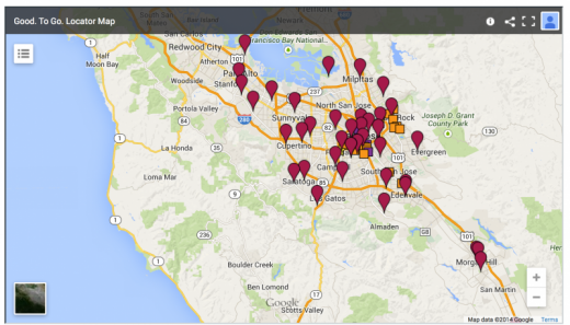 Click to see the interactive Good. To Go. Locator Map