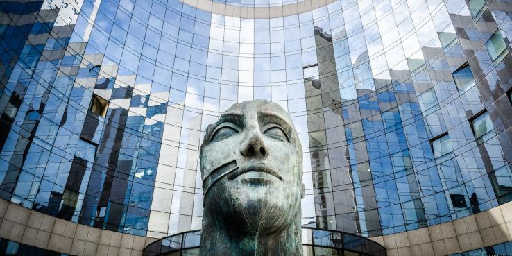 Art in Paris' La Défense neighborhood