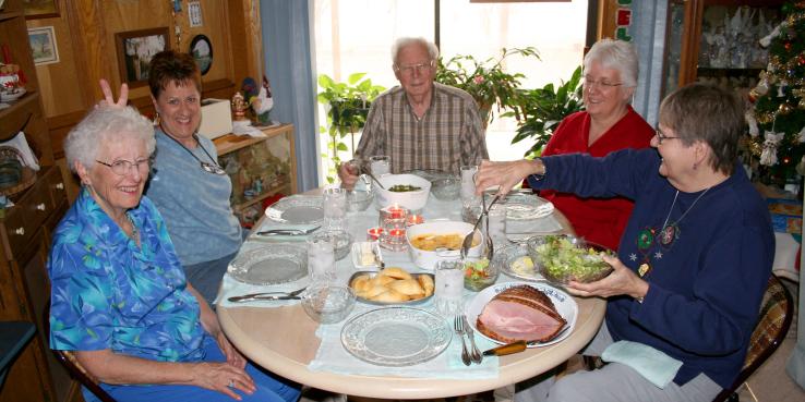 Family dinner.