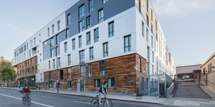 A new apartment complex in Berkeley