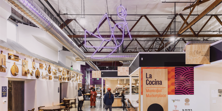 An image of the La Cocina Marketplace