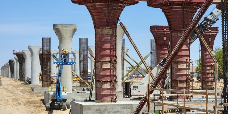 california high speed rail construction