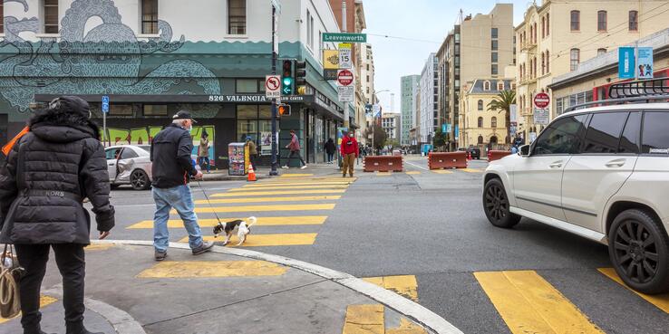 Corner of Leavenworth in the Tenderloin