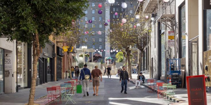 Maiden Lane in SF