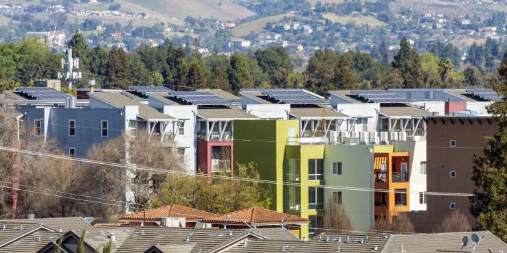 solar panels on homes