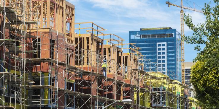 buildings under construction