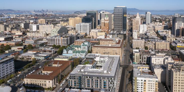 oakland aerial view