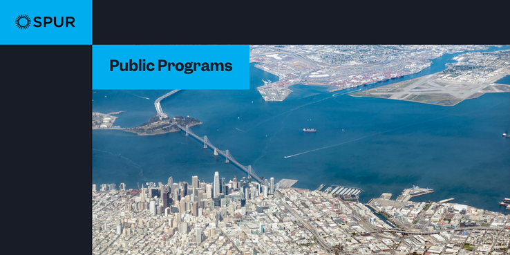 Aerial view of San Francisco, Yerba Buena Island, the Bay Bridge, Alameda, Oakland, and the Greater East Bay.