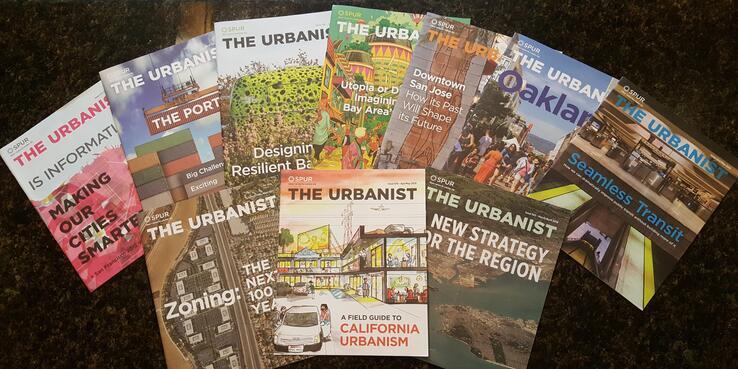 Past issues of The Urbanist Magazine