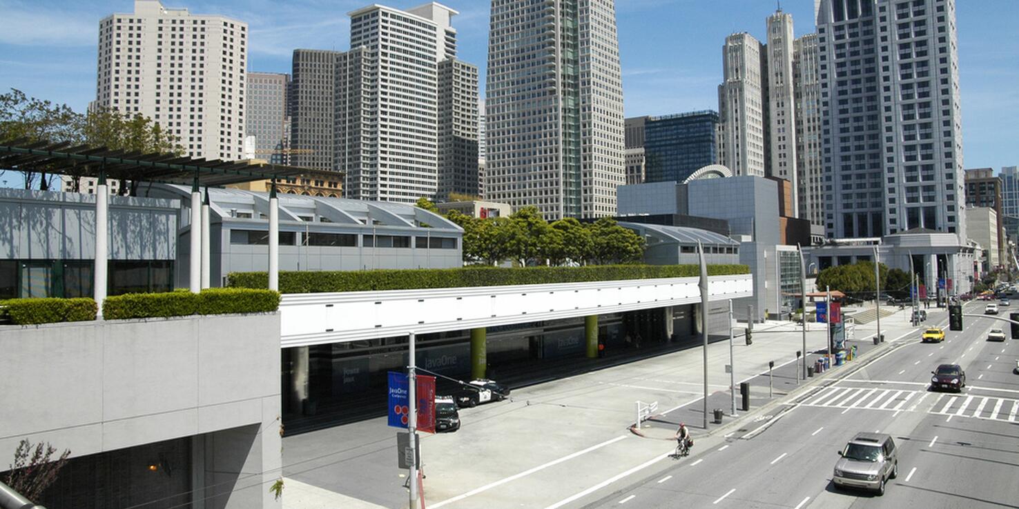 Behind the scenes at moscone center spur