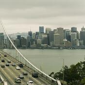 Traffic on the Bay Bridge