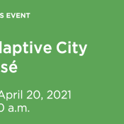 Program title and event date placed on a green background.