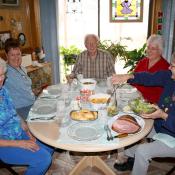 Family dinner.