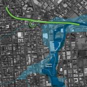 Central freeway map