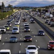Traffic on Highway 101