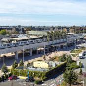 Wide view of Berryessa BART