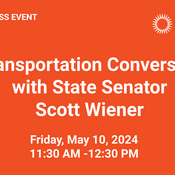 A Transportation Conversation with State Senator Scott Wiener
