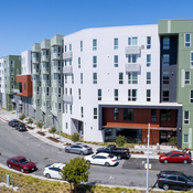 Image of apartment buildings around Brooklyn Basin, Oakland