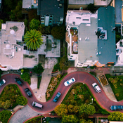 Image of Courtyard Urbanism on Lombard Street, San Francisco