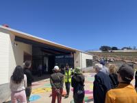 SPAC members touring the Presidio Tunnel Tops in San Francisco