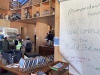 Michael Boland of The Presidio Trust leading a tour of the Tunnel Tops in San Francisco