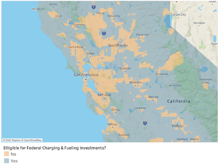 who is eligible for federal charging and fueling investments