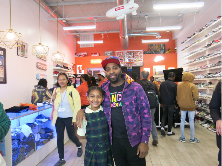 At Cul•ture Detroit, whose owner proudly displays the artwork of his eight-year-old “business partner,” building community is part of the job.