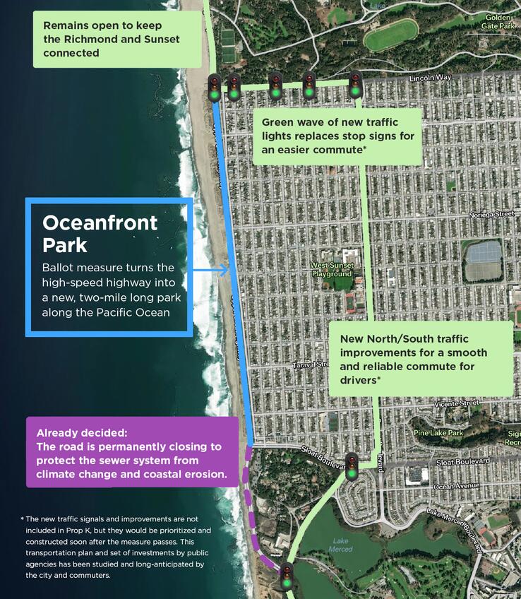 ocean front park map