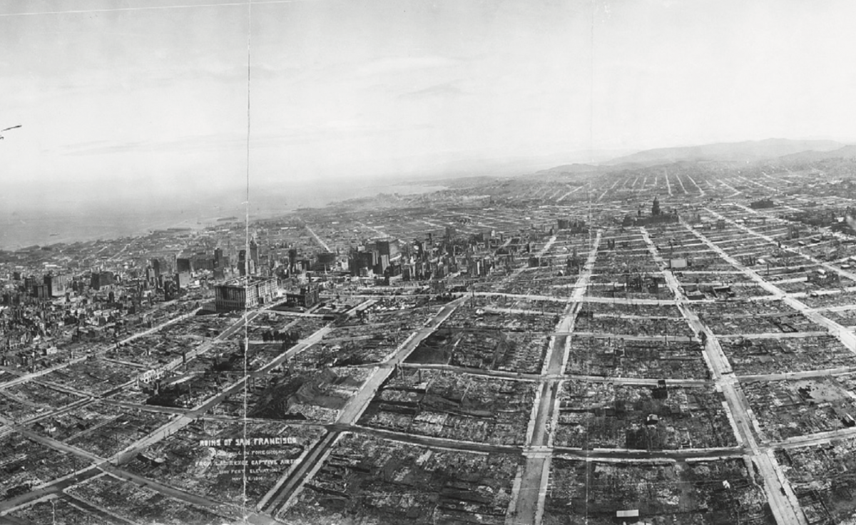 Землетрясение в вашингтоне. Землетрясение в Сан Франциско 1906. Сан Франциско 1906 год. 1906 США Сан Франциско землетрясение. Сан Франциско после землетрясения 1906 год.
