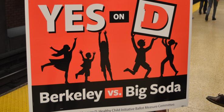 Yes on D Sign from Berkeley