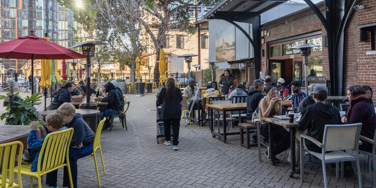 San pedro square in san jose