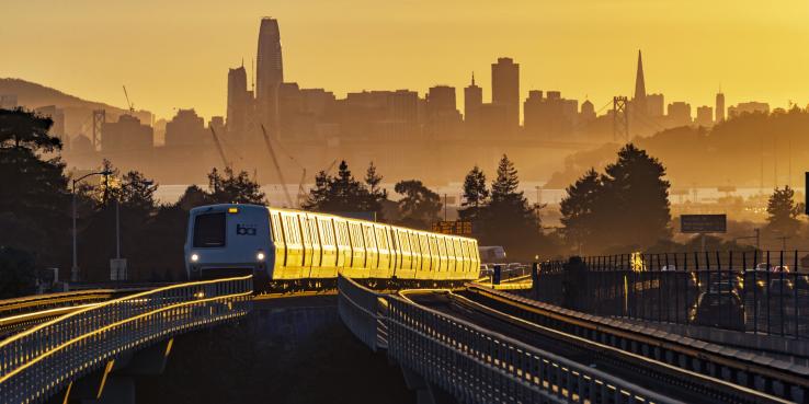 rockridge bart train