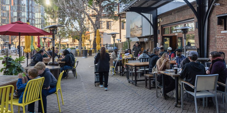 San pedro square in san jose