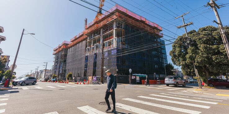 apartment building under construction