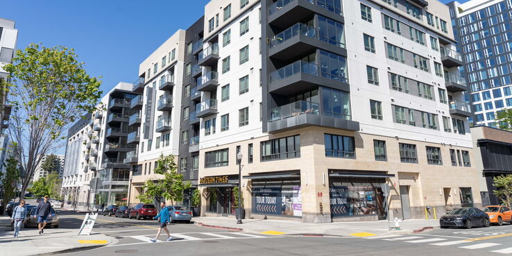 Photo of a multi-family apartment building in Oakland