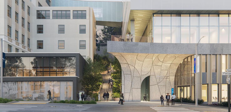 Barbara and Gerson Bakar Research and Academic Building, UC San Francisco