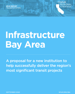 Infrastructure Bay Area Report Cover