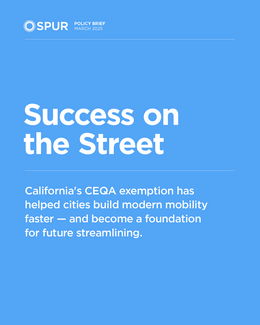 Cover of report with title in white text on blue background