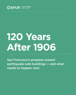 Green report cover with title in white text