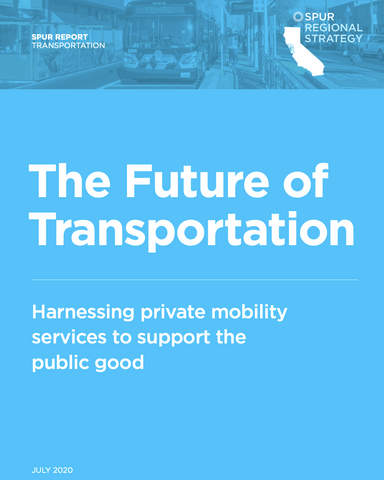 The Future of Transportation Report Cover