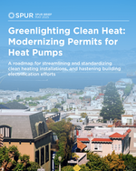 report cover with photo of San Francisco Bay seen from a residential neighborhood